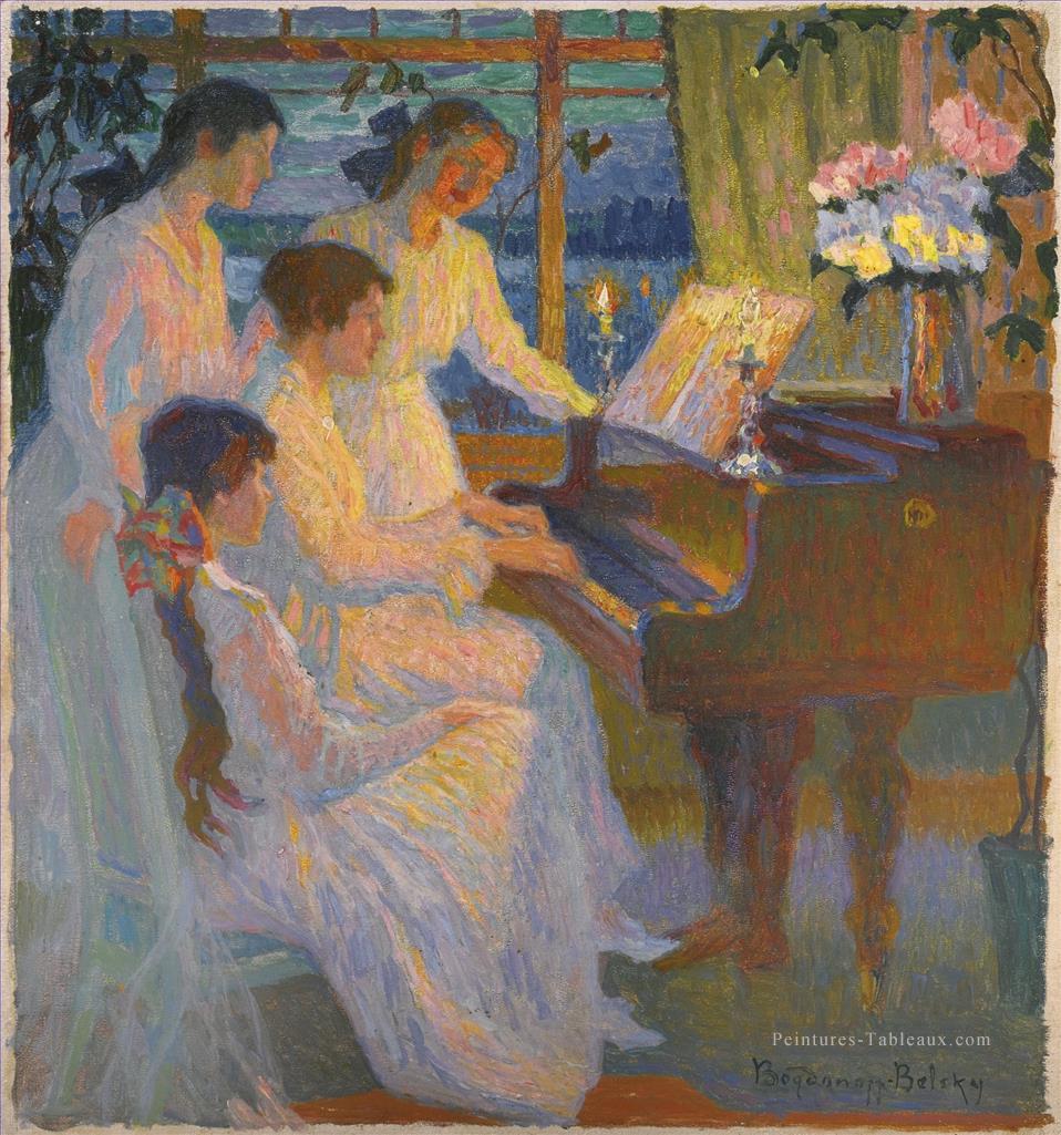 Symphonie Nikolaï Bogdanov Belsky Peintures à l'huile